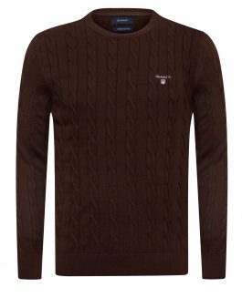 Gant Jersey Pullover - Brown