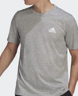 Adidas t-shirt - Light Grey/White