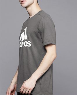 Adidas t-shirt - Grey/White