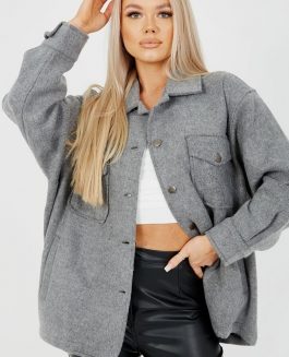 Oversize Cardigan - Grey