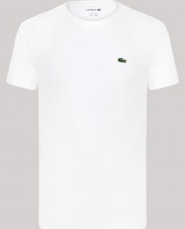 Lacoste T-shirt Round Neck White