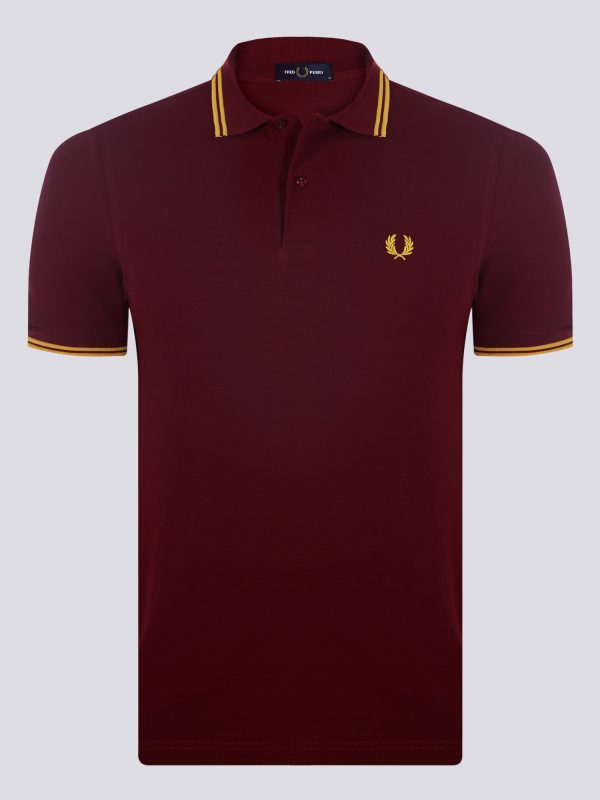Fred Perry Poloshirt - Navy/White/Red