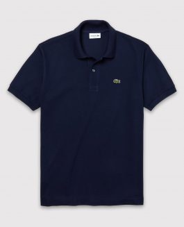 Lacoste Piqué Knit Polo - Navy