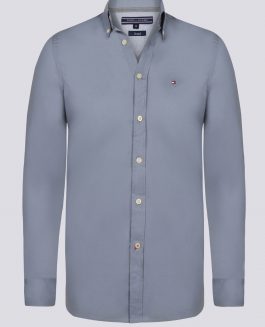 Tommy Hilfiger Core Stretch Slim Shirt - Blue