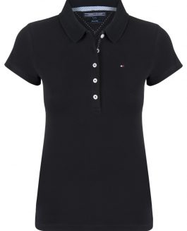 Tommy Hilfiger Women´s Polo Shirt - Black