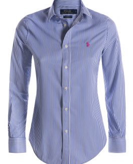 Polo Ralph Lauren Woman Shirt - Blue/White