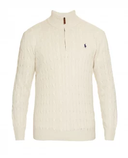 Polo Ralph Lauren Half Zip - Ecru