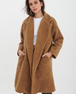 Ornella Paris Plain Coat