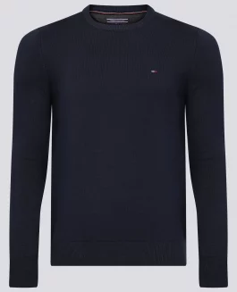 Tommy Hilfiger Round Neck Pullover - Navy