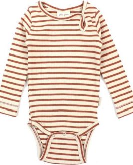 Petit Piao Body Ls Modal Striped