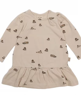 Petit Piao Dress Ls Printed Seal