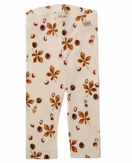 Petit Piao Leggings Printed Chestnut