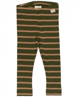 Petit Piao Leggings Merino Wool Striped