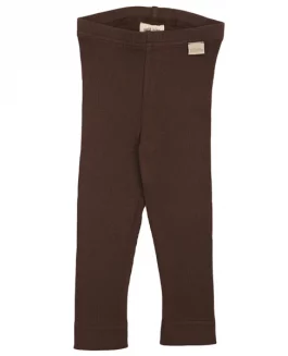 Petit Piao Leggings Modal French Roast