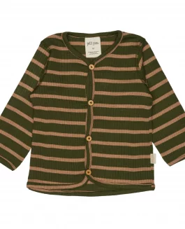 Petit Piao Cardigan Merino Wool Striped