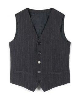 Grunt Vest Grey Stripe