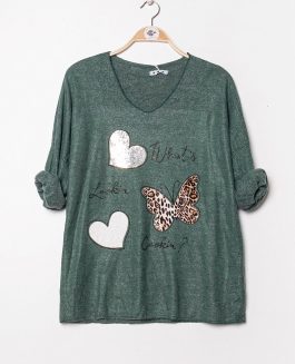 Soft Sweater Butterfly