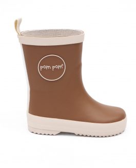 Pom Pom Gummistøvler Camel