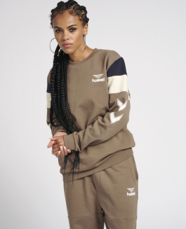 Hummel HmlStephan Sweatshirt Walnut