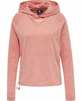 Hummel HmlZandra Hoodie Sugar Coral Melange