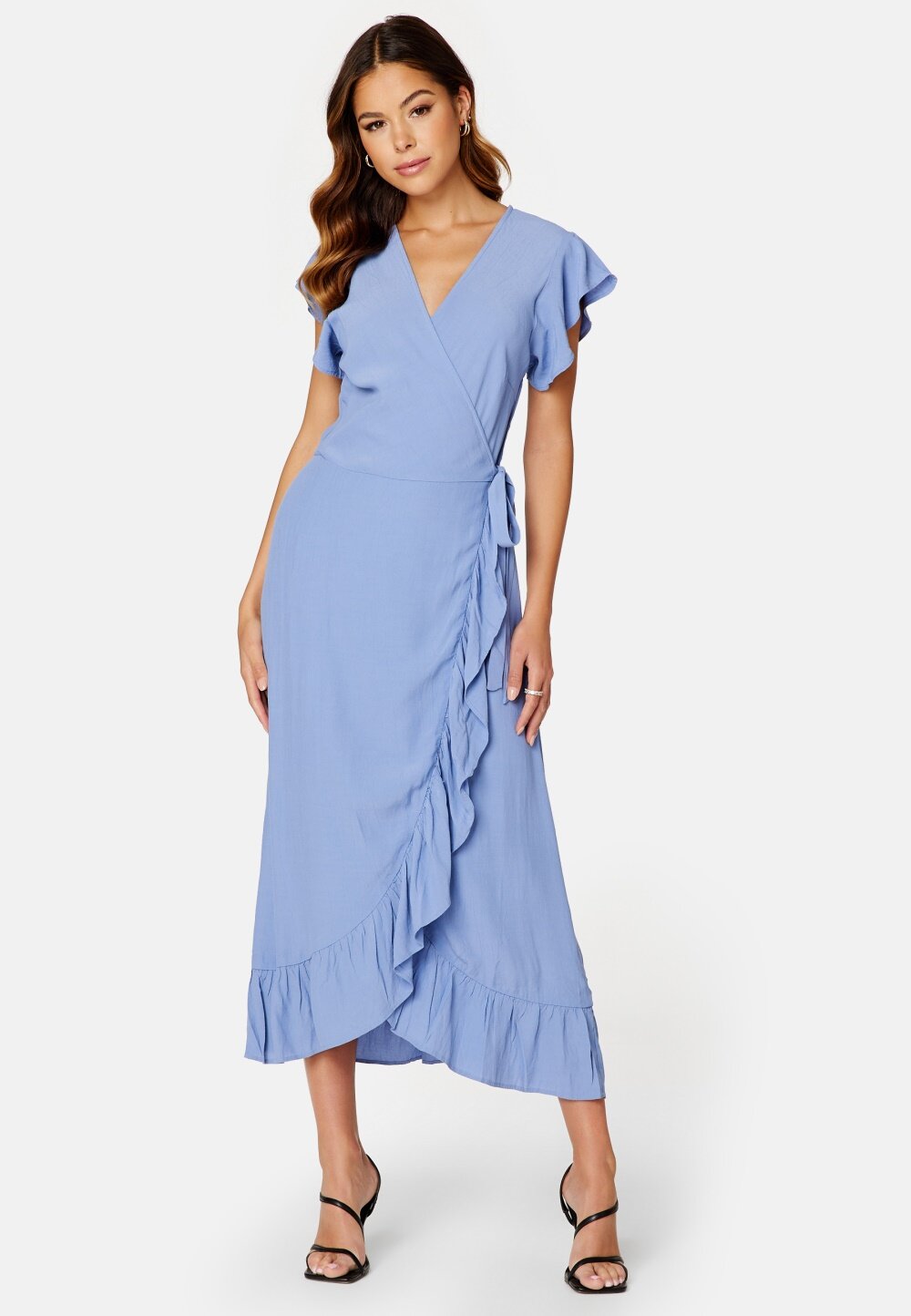 Comfy Casual Knit V-Neck Wrap Dress – COMFY TRENDS Los Angeles