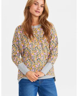 Nümph Nunikola Sweat Medium Grey Melange