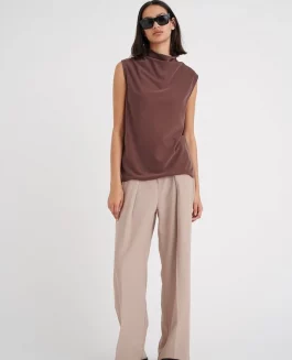 Inwear Jai Top Coffee Brown