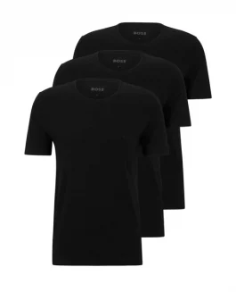 Hugo Boss 3-Pack T-Shirt Black
