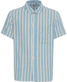 SDFried Hørskjorte Kortærmet Heritage Blue