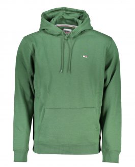 Tommy Jeans Logo Hoodie Green
