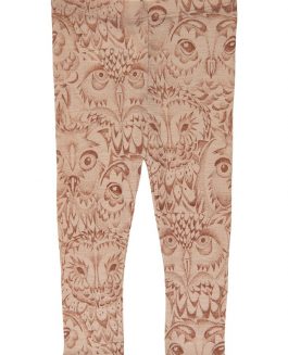 SGBPaula Uld Leggings Ugle Cuban Sand