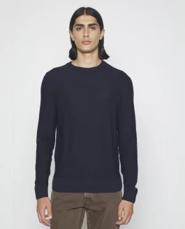 Hugo Boss Knitted Jumper Dark Blue