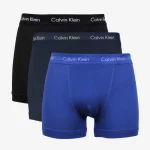 Calvin Klein 3-pak Underbukser Trunks Black/Navy/Blue