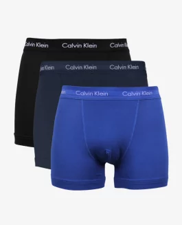 Calvin Klein 3-pak Underbukser Trunks Black/Navy/Blue