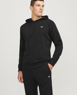 JrebRebel Logo Sweat Hoodie Black