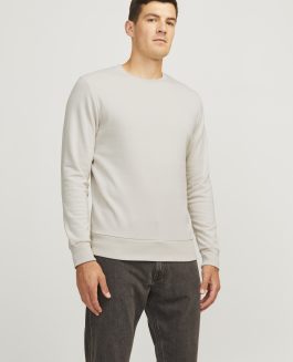 JrebLiam Sweat Crew Neck Moonbeam