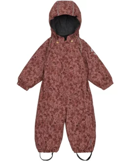 Mikk-Line Flyverdragt Blomsterprint Mink