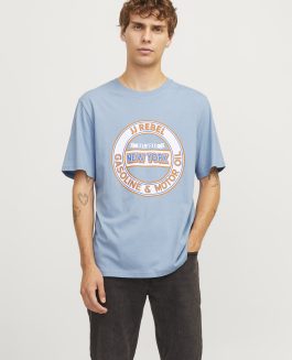 JREBCASPER TEE SS CREW NECK MOUNTAIN SPRING