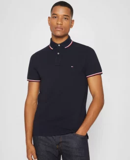 Tommy Hilfiger Poloshirt Tipped Desert Sky