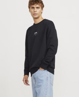 JREBLINO SWEAT CREW NECK BLACK