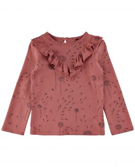 SGKarla L/Æ Bluse m/Dandelion - Brick Dust