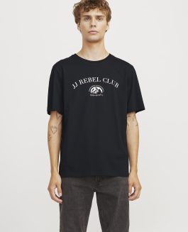 JREBANDREW TEE SS CREW NECK BLACK