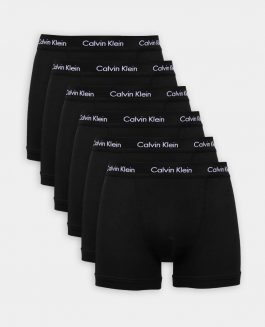 Calvin Klein 6-pak Underbukser Trunks Black