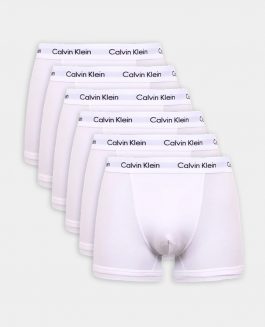 Calvin Klein 6-pak Underbukser Trunks White