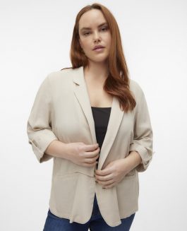 VMCJESMILO 3/4 HØR BLAZER CURVE SILVER LINING