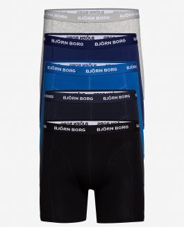 Björn Borg Boxershorts 5-Pak Blue Mix