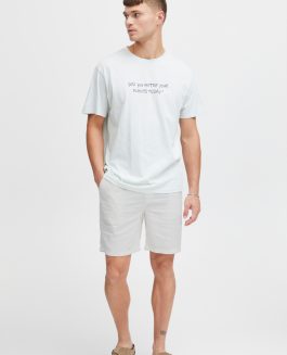 Hørshorts M/ Knapluk Off White