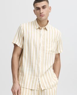 SDFried Hørskjorte Kortærmet Curds/Whey