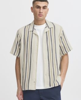 SDIsai Kortærmet Skjorte Insignia Blue