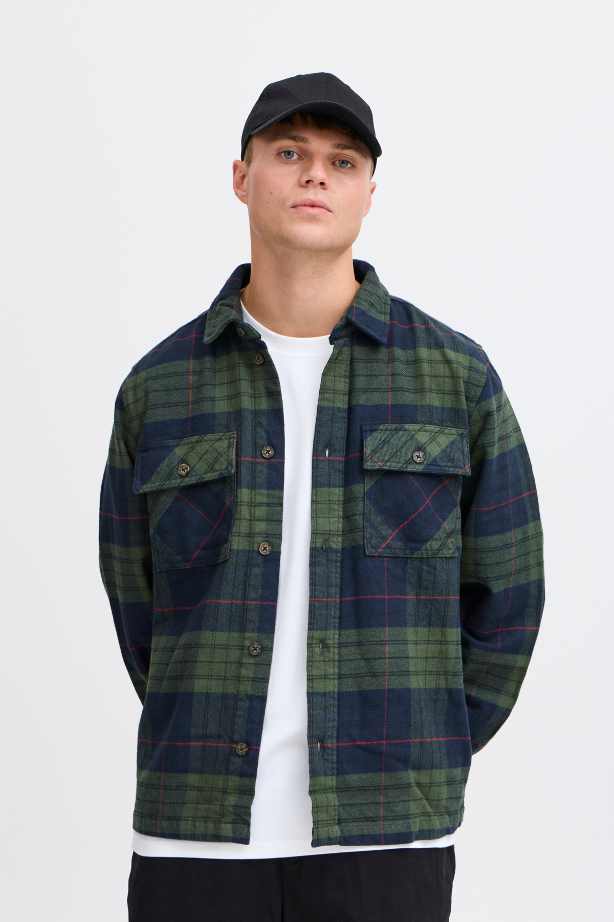 SDJasper Overshirt Insignia Blue (Størrelse: L)
